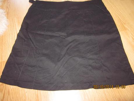 Čierna sukna pre odbor čašnik pre slečnu, h&m,38