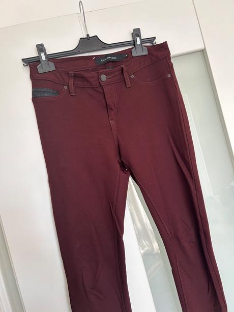 Elastické nohavice ck, calvin klein,36