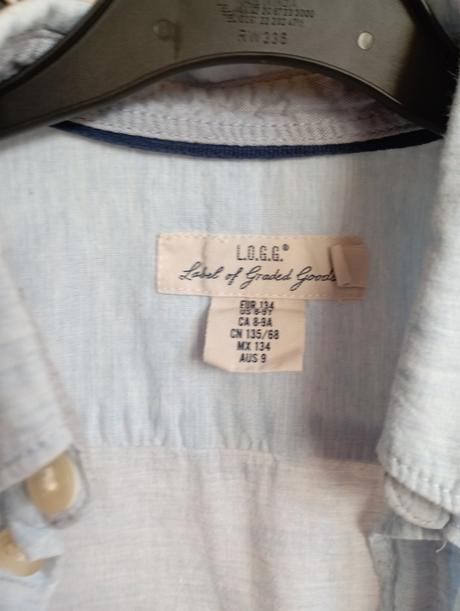 Chlapčenská košeľa, h&m,134