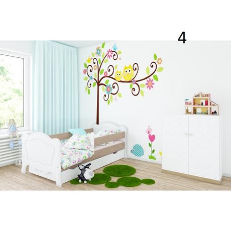 Detské postele,komplet, šírka (cm): 80,dĺžka (cm): 160