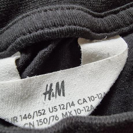 Tricko batykovane 146/152, h&m,146