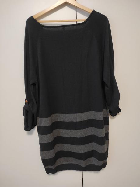 Woox dlhý pulóver s rolovacimi rukávmi 44, 44