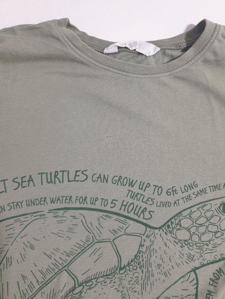 Ľahké tričko s krátkym rukávom, h&m,122