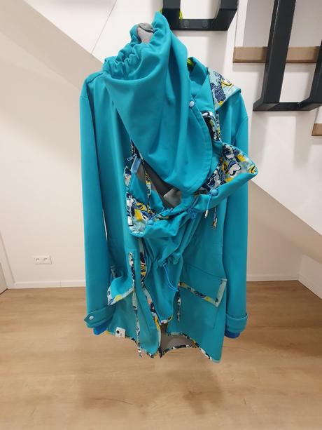 Sofshellová bunda na nosenie lwd, s