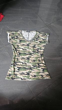 Army vojenske kamufláž tričko, s
