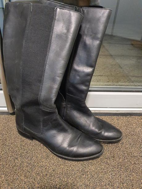 Kožené čižmy, clarks,41