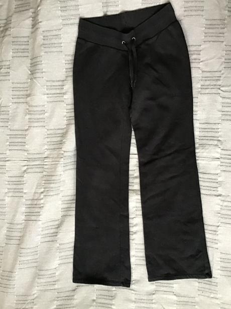 Tepláky s česaným vnútrom, h&m,146