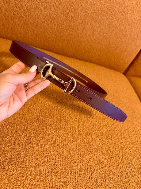 Dámsky kožený opasok, zn. h&m, h&m