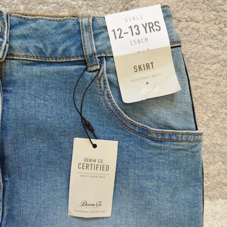 Krásna riflová suknička denim co - nová, denim co,158