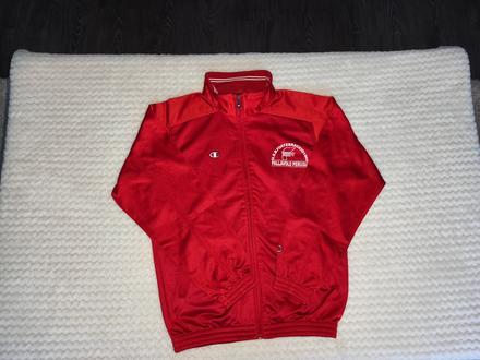 Červená mikina č.140-146 zn.champion, 140