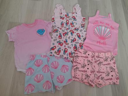 Letné oblečko pre dievčatko veľ. 80, 68–80