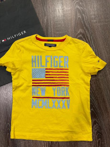 Tommy hilfiger chlapcenske tričko č.110, tommy hilfiger,110