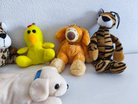Plyšáky 6 kusov, 