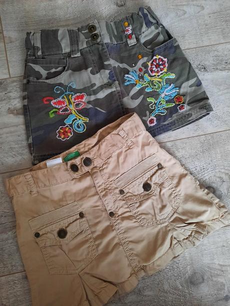 Sukničky benetton 128/134, benetton,128