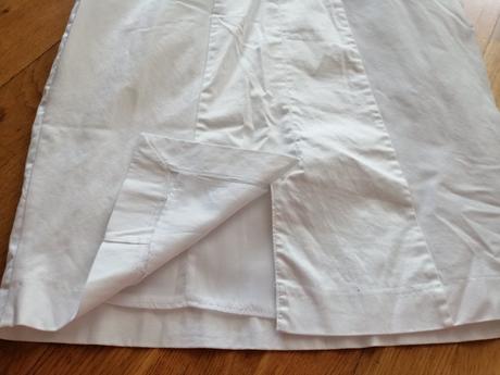 Biele šaty, orsay,40