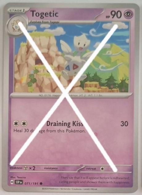 Pokémon karty "surging spark's" (3), 