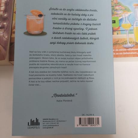 Julie caplinova knihy hrad v škotsku, vila v talia, 