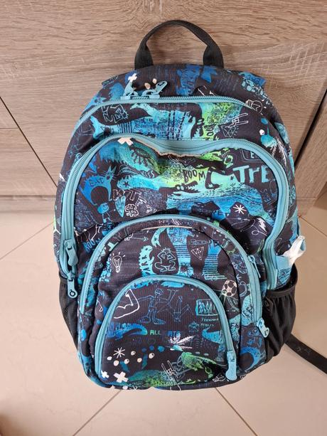 Dvojkomorový školský chlapčenský batoh topgal, 