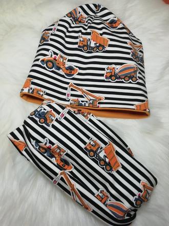 Čiapka a nákrčník.,