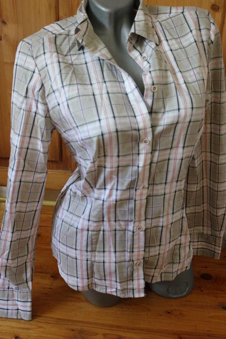 Karovana bavlnena bluzka, m