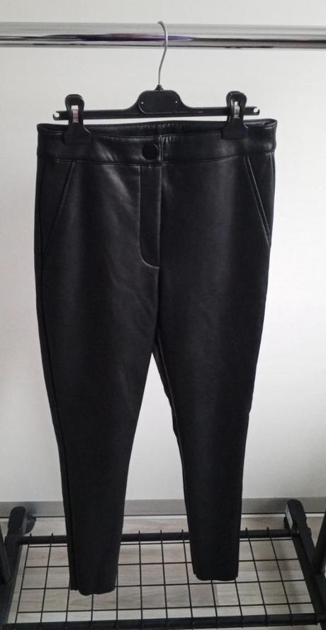 Dámske koženkové nohavice, f&f,m