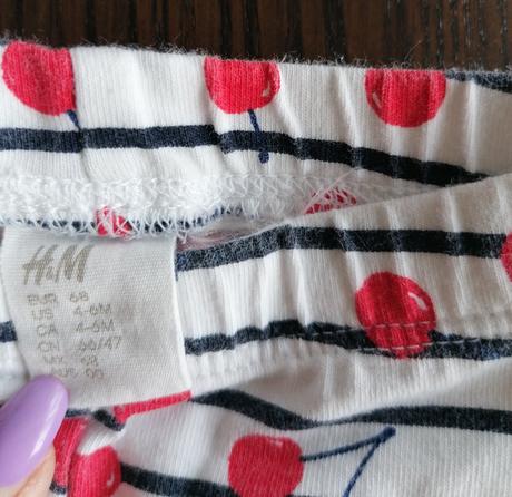 Komplet čerešne, h&m,68