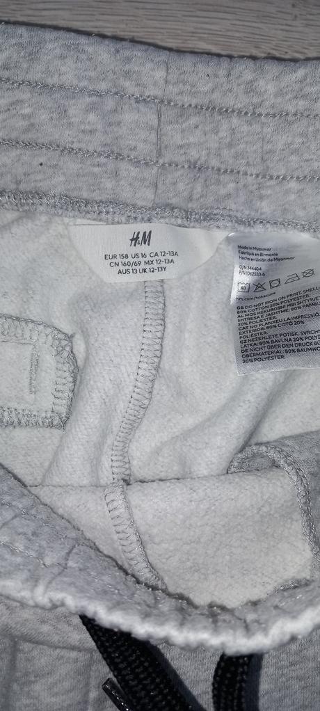 Tepláky, h&m,158