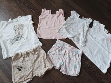 Letné oblečenie na 6-9mesiacov, 68–80