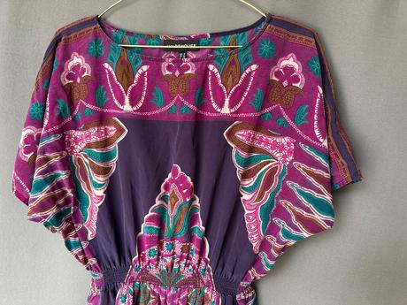 Ležérne vzdušné šaty z hodvábu, warehouse,s