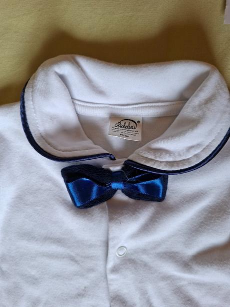 Slávnostné body s motylikom, richelieu,80