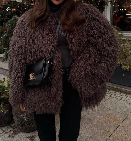 Teddy kabát, zara,m