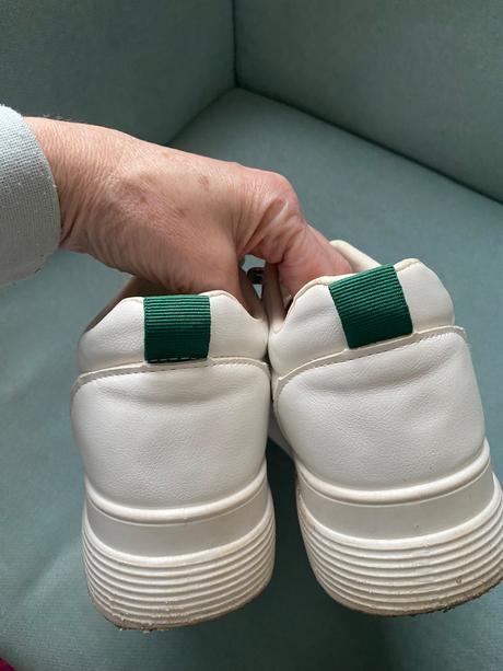 Biele tenisky,37 a 38, 37