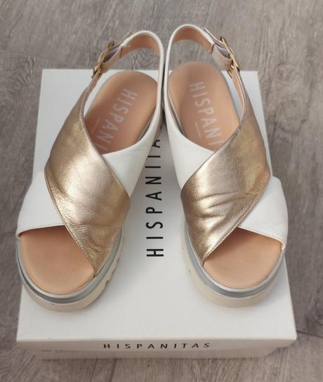 Sandále hispanitas celo- kožené, veľkosť 37, 37