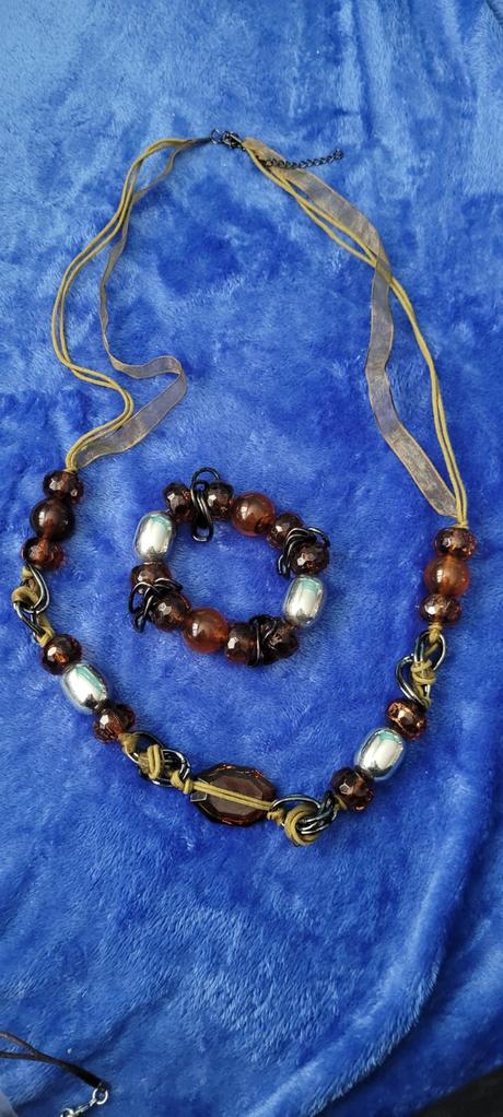 Set náhrdelník a naramok, 