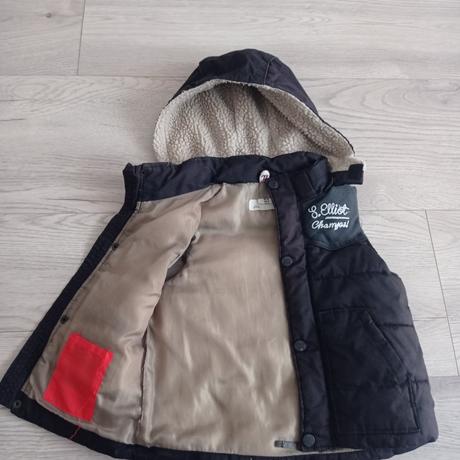 Bunda bez rukávov, h&m,98