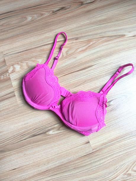 Ružová podprsenka zn. h&m, h&m,70b