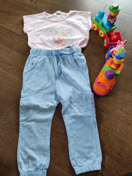 Detské tepláky, topomini,86