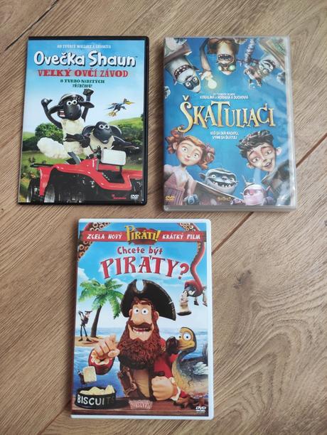 Dvd rozpravky aardman,
