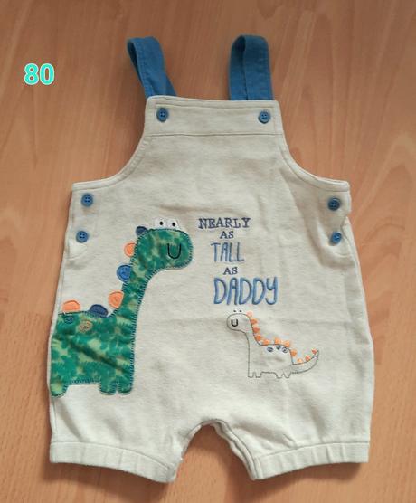 Krátke nohavice na traky, 80
