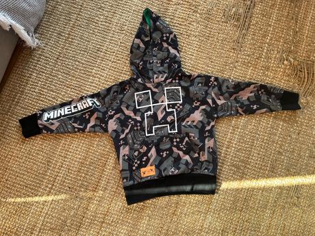 Minecraft mikina, primark,122