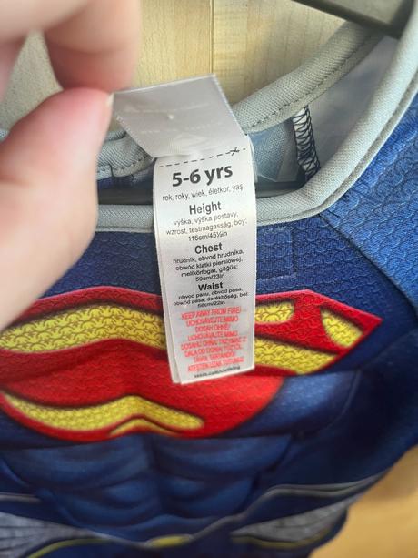 Kostým superman, 