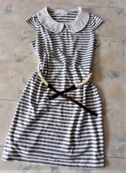 Zaujímavé šaty s/m, m