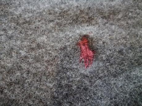 Sivý sveter ralph lauren, ralph lauren,l