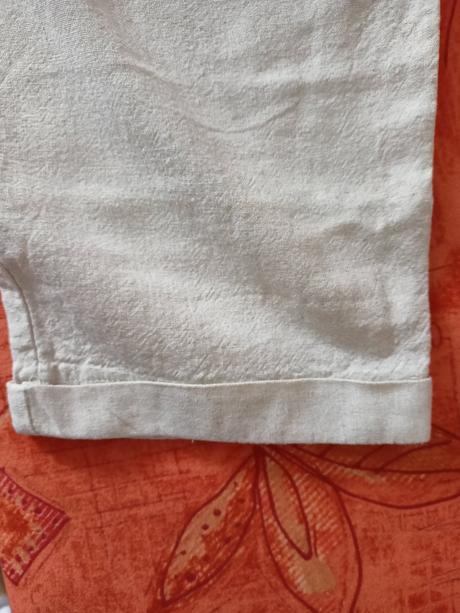 Ľanové nohavice 44, 44