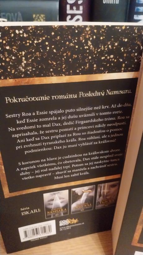 Trilógia posledný namsara - kristen ciccarelli,