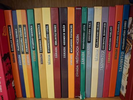 18 knih zo serie traja pátrači, 