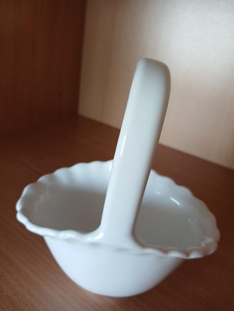 Keramická miska v tvare košíka 16 cm,