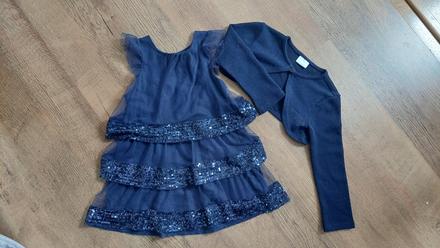 Šaty + svetrik, f&f,98