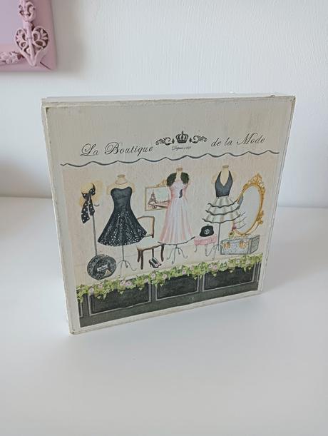 Úložné dekorácie v pastelovej ružovej, 