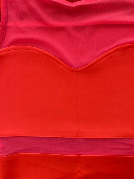 Neónové šaty h&m, 36